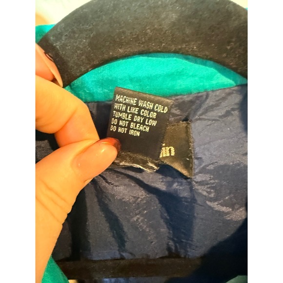 Vintage 90's Pierre Cardin Colorblock Track Jacket Full Zip Windbreaker Mens 3XT - Picture 4 of 9